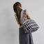 【予約】wide bag - tartan black