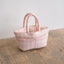 【予約】wide bag - tartan pink