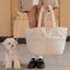【予約】wide bag - teddy beige