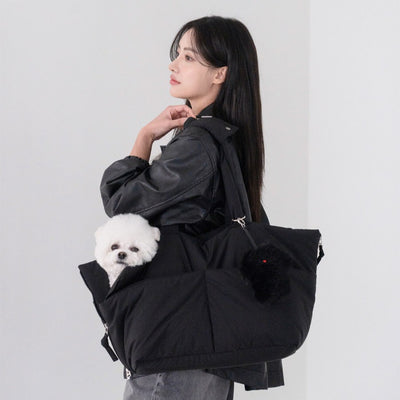 【予約】wide bag - black