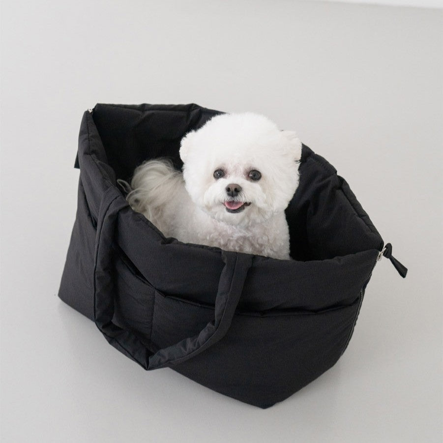 【予約】wide bag - black