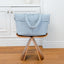 【予約】wide bag - blue