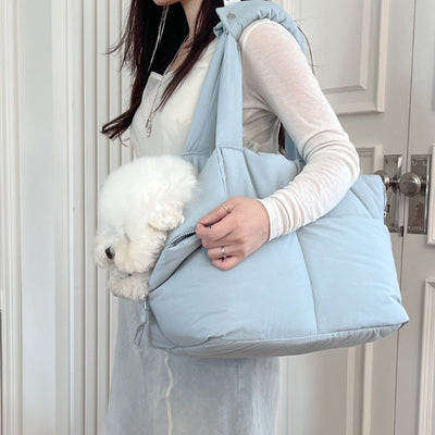 【予約】wide bag - blue