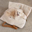 【予約】wide bag - teddy suede