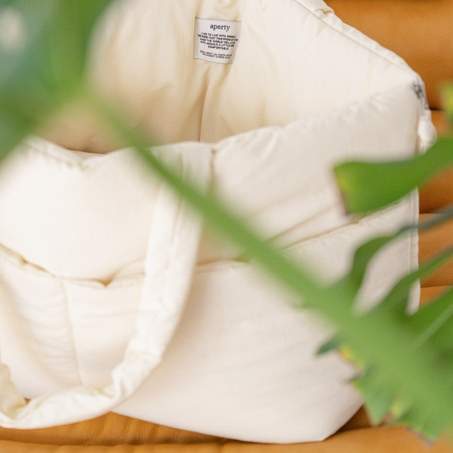 【予約】wide bag - ivory