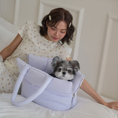 【予約】wide bag - purple