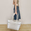 【予約】wide bag - silver