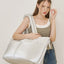 【予約】wide bag - silver