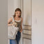 【予約】wide bag - silver