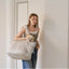 【予約】wide bag - silver