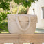 【予約】wide bag - teddy white