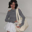 【予約】wide bag - yellow