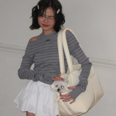 【予約】wide bag - yellow