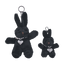 【予約】Black Bunny Key Ring ( 2 sizes )