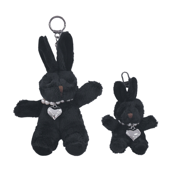 【予約】Black Bunny Key Ring ( 2 sizes )