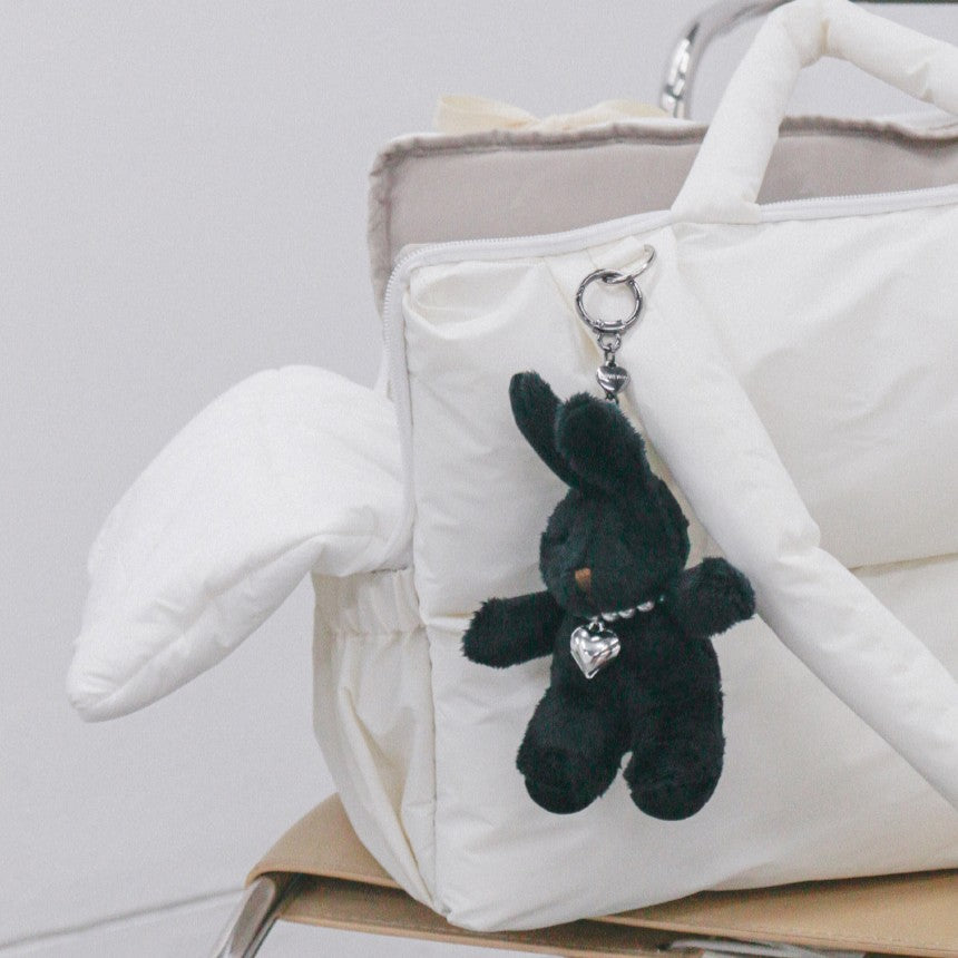 【予約】Black Bunny Key Ring ( 2 sizes )