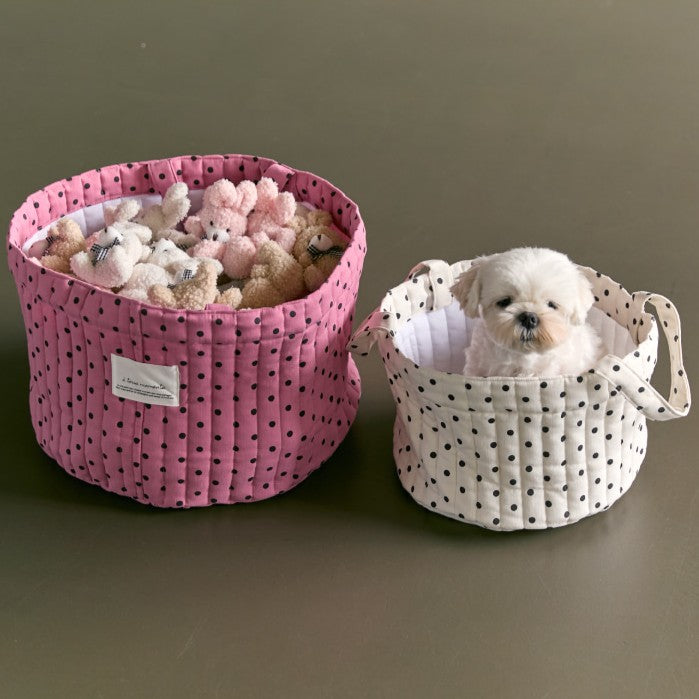 【予約】Dot Dot living - toy basket