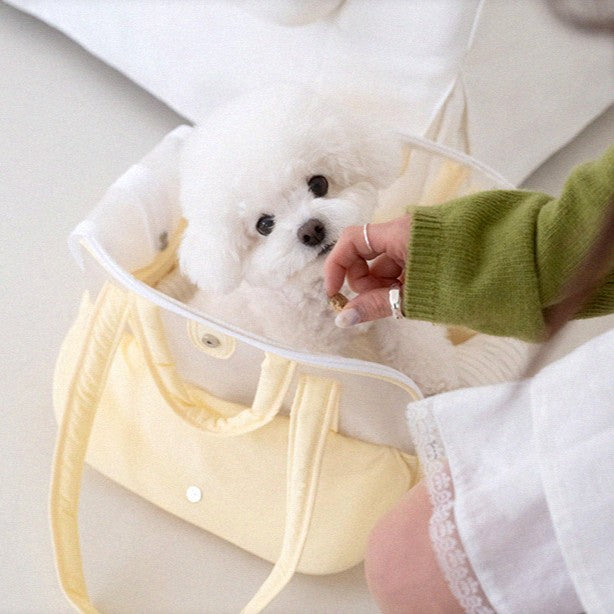 犬用 キャリーバッグ 韓国 a tous moments｜Frou Frou - Lemon edition