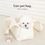 【予約】Lier petbag M size（インナークッション＋ショルダーパッド付属）