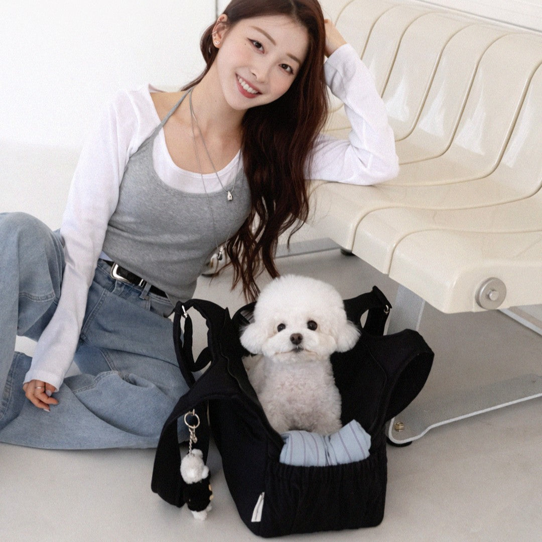 【予約】Lier petbag M size（インナークッション＋ショルダーパッド付属）