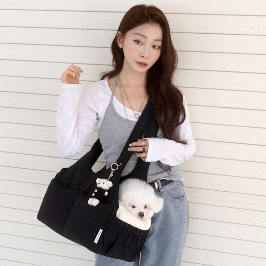 【予約】Lier petbag M size（インナークッション＋ショルダーパッド付属）