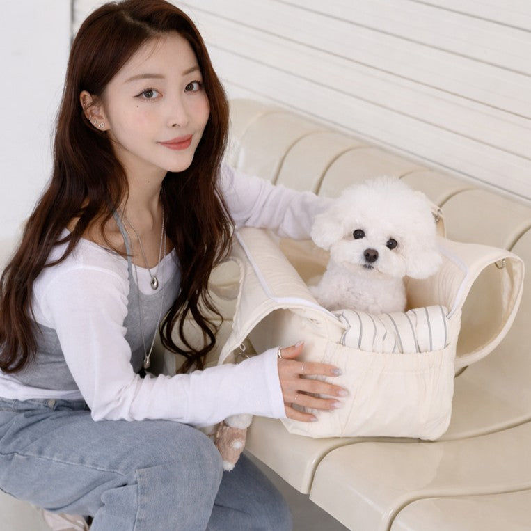 【予約】Lier petbag M size（インナークッション＋ショルダーパッド付属）