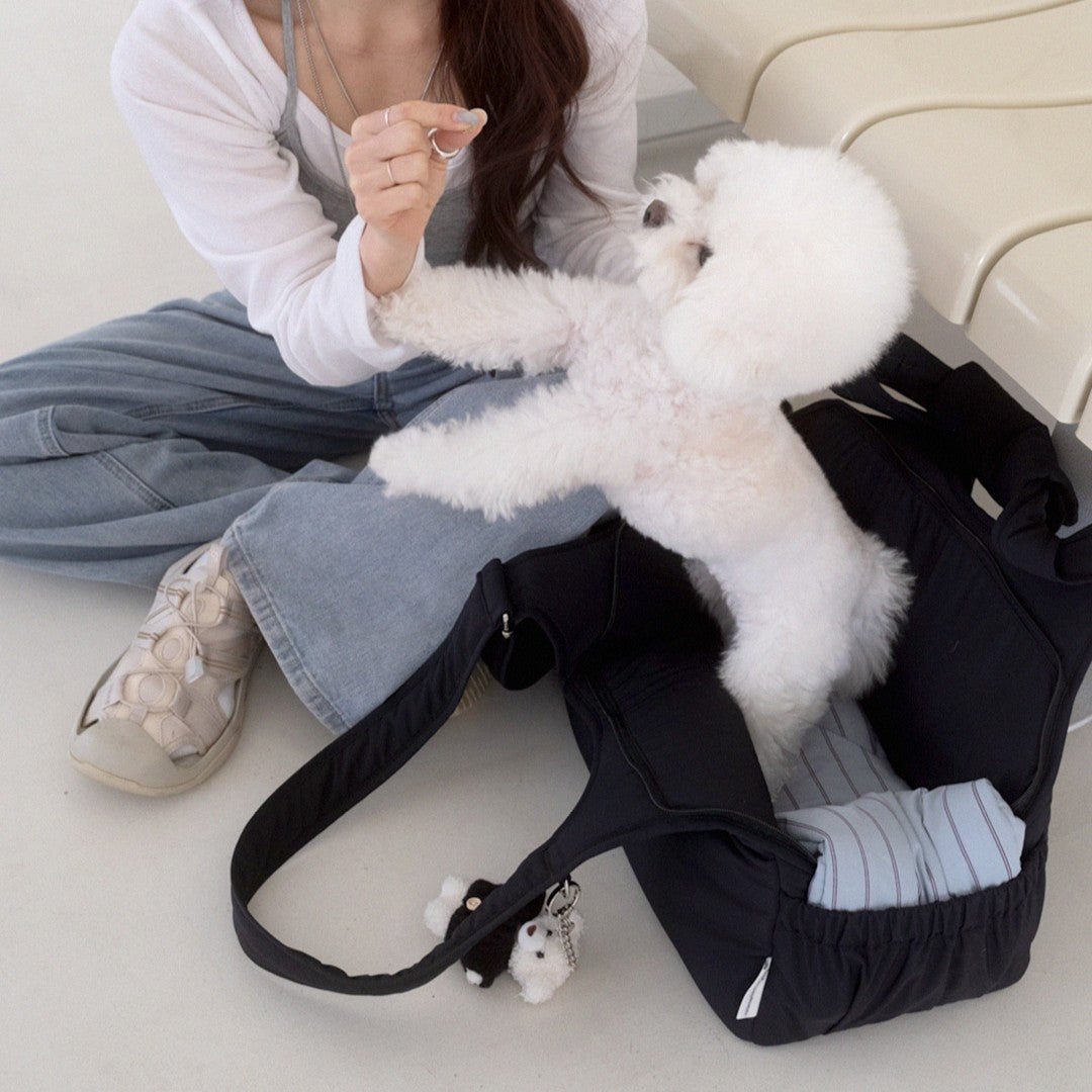 【予約】Lier petbag M size（インナークッション＋ショルダーパッド付属）