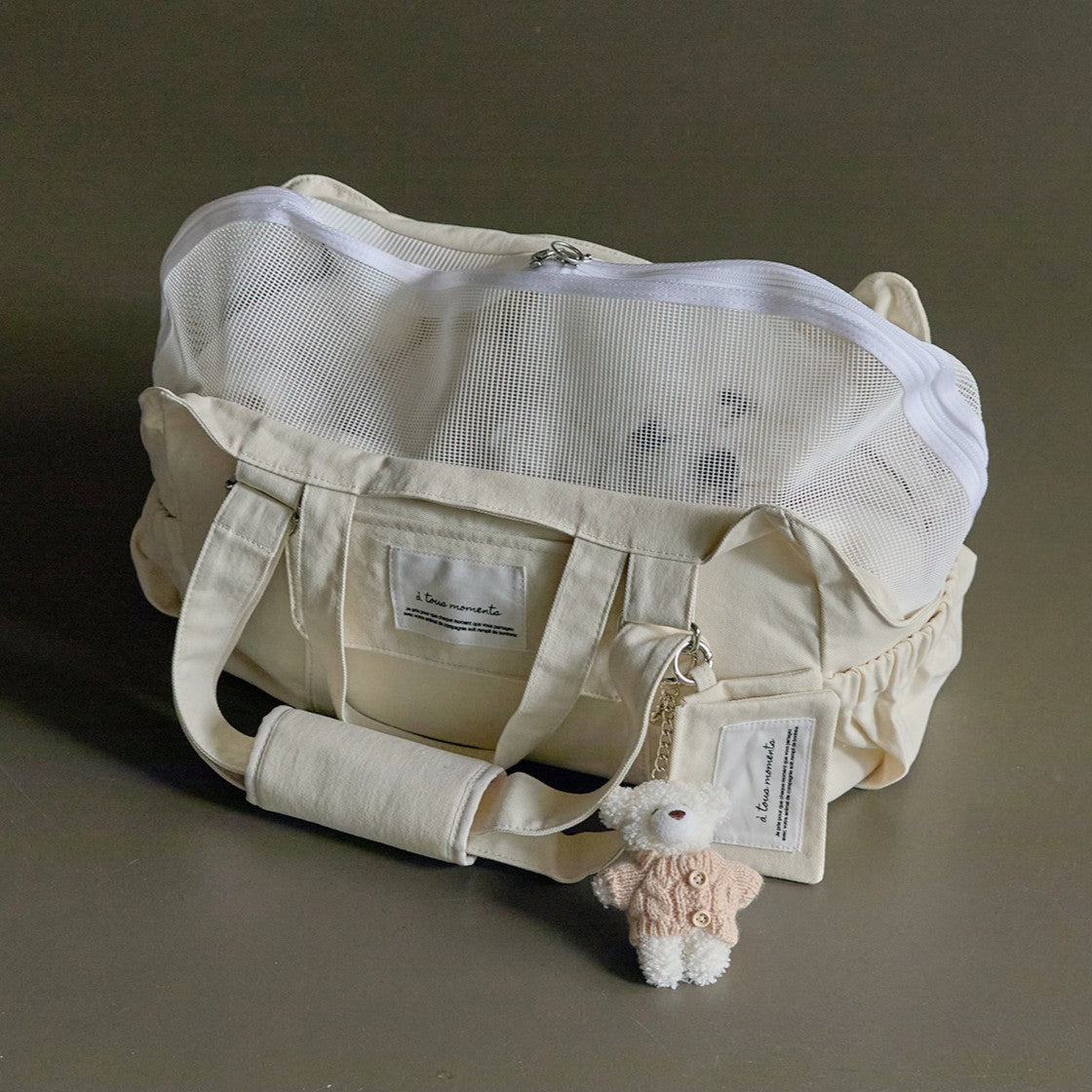 【予約】Partir bag - Sand Beige（オールシーズン用クッション＋ショルダーパット付属）