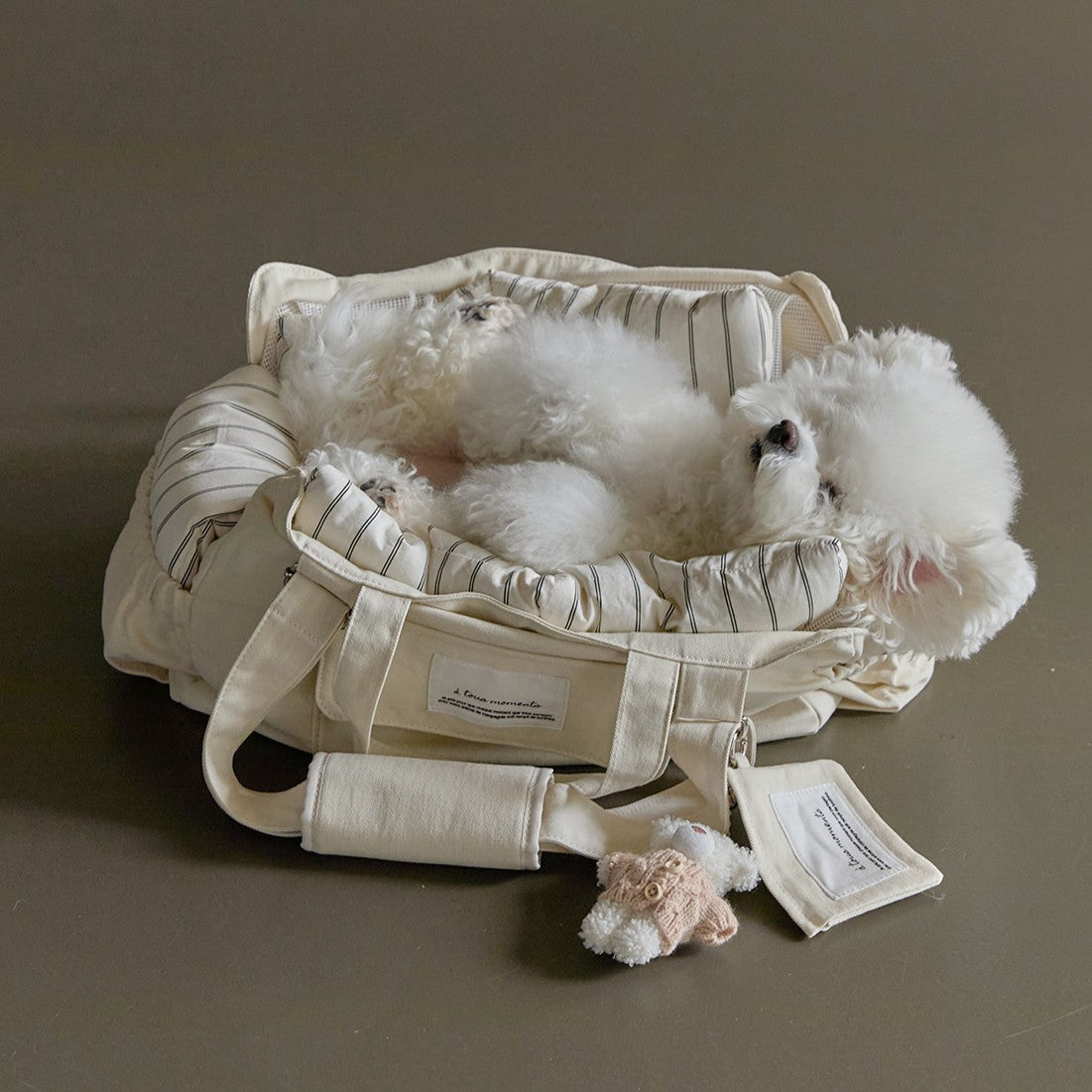 【予約】Partir bag - Sand Beige（オールシーズン用クッション＋ショルダーパット付属）