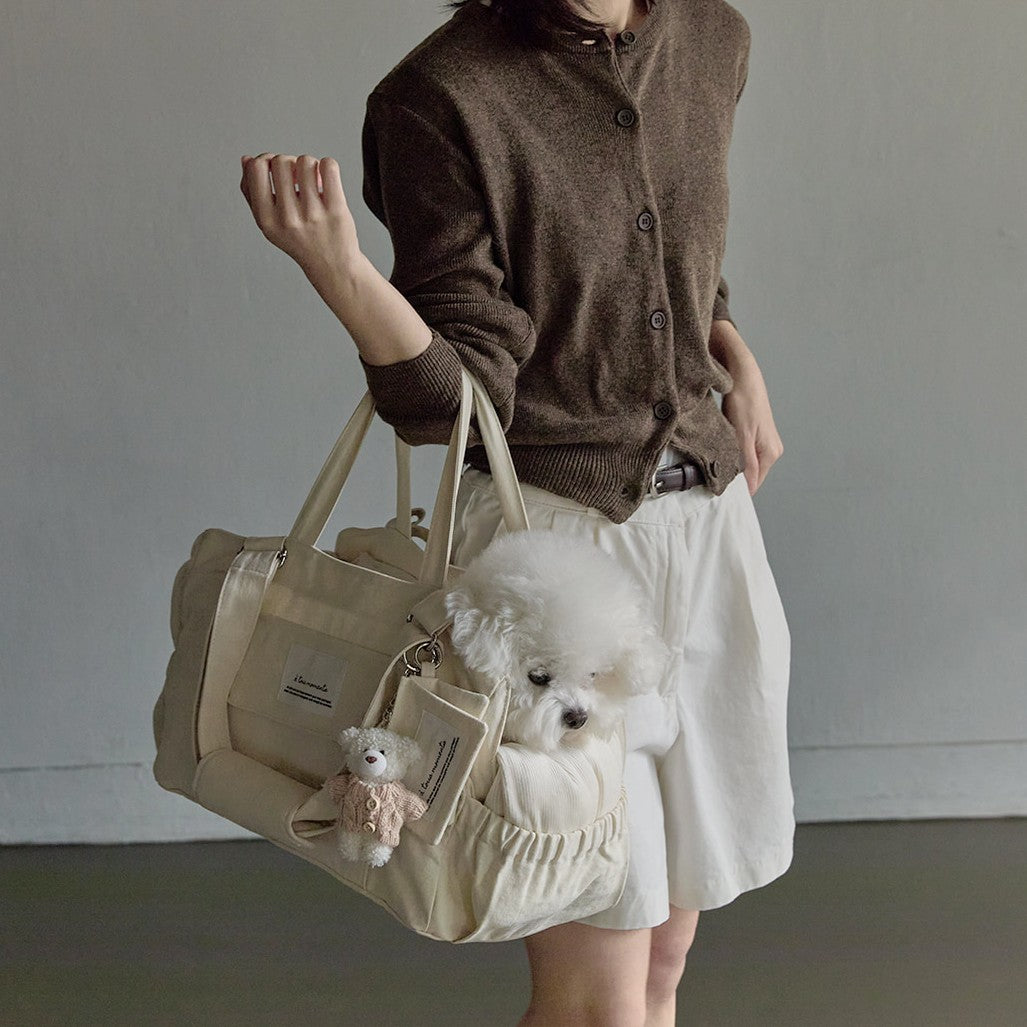 【予約】Partir bag - Sand Beige（オールシーズン用クッション＋ショルダーパット付属）