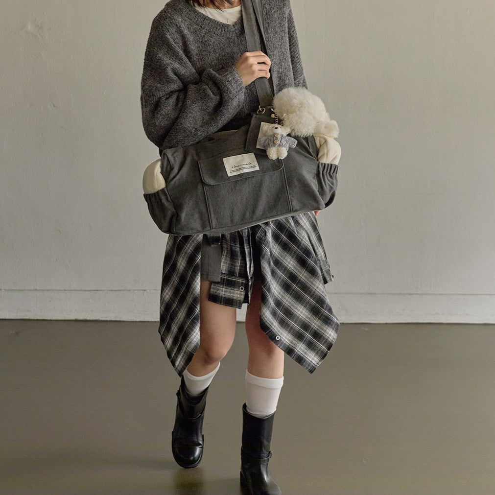 【予約】Partir bag - Stone Gray（オールシーズン用クッション＋ショルダーパット付属）