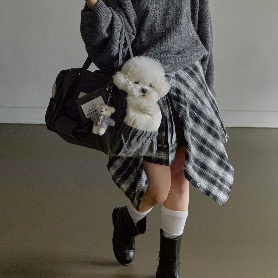 【予約】Partir bag - Stone Gray（オールシーズン用クッション＋ショルダーパット付属）