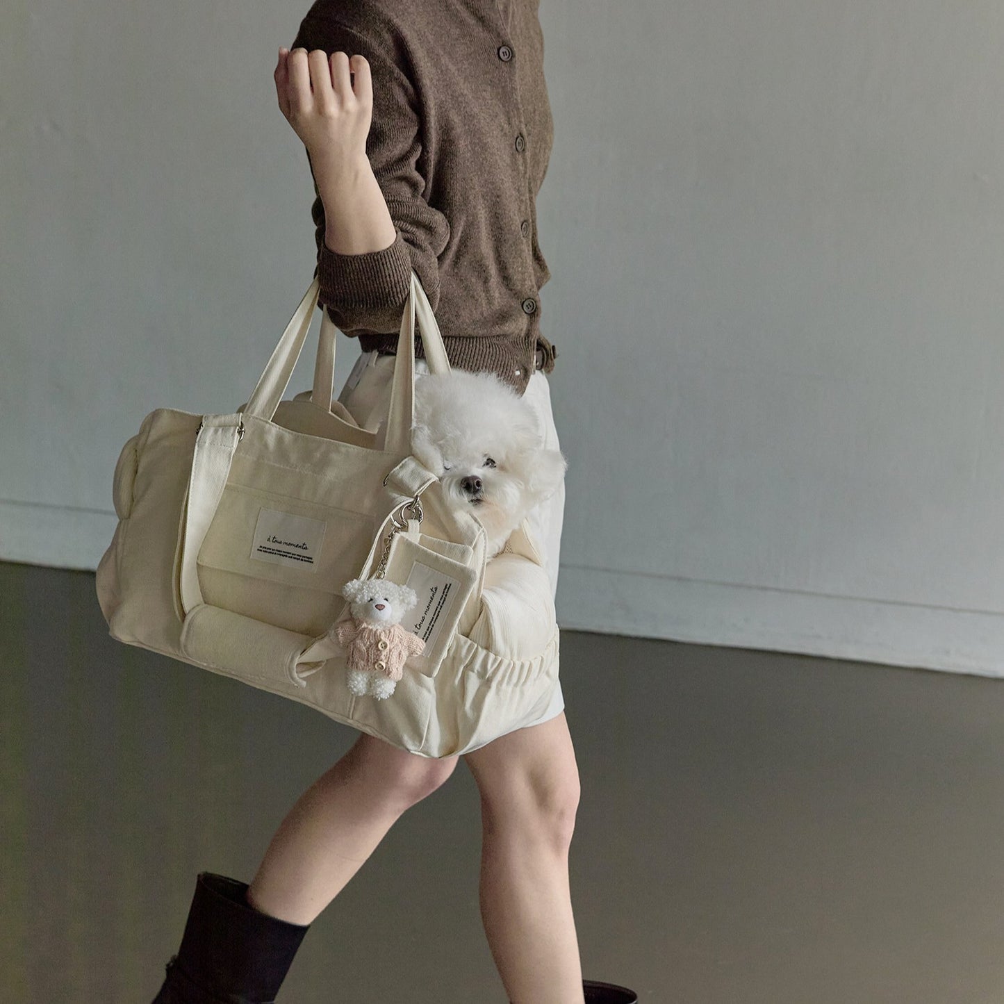 【予約】Partir bag - Sand Beige（オールシーズン用クッション＋ショルダーパット付属）