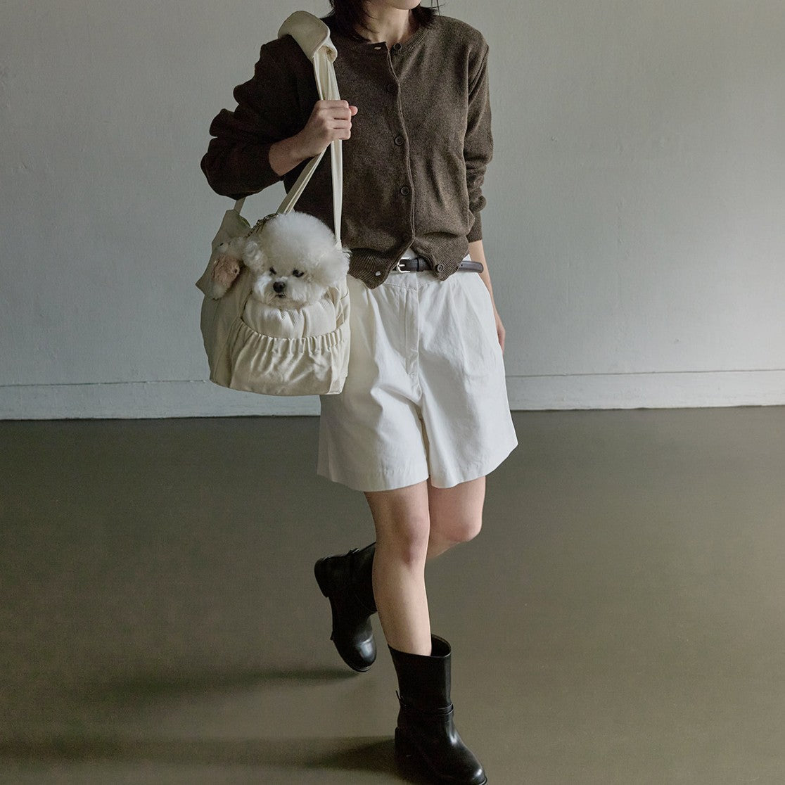 【予約】Partir bag - Sand Beige（オールシーズン用クッション＋ショルダーパット付属）
