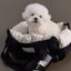 【9月下旬入荷・発送】Partir Pet bag - Black（オールシーズン用クッション＋ショルダーパット付属）