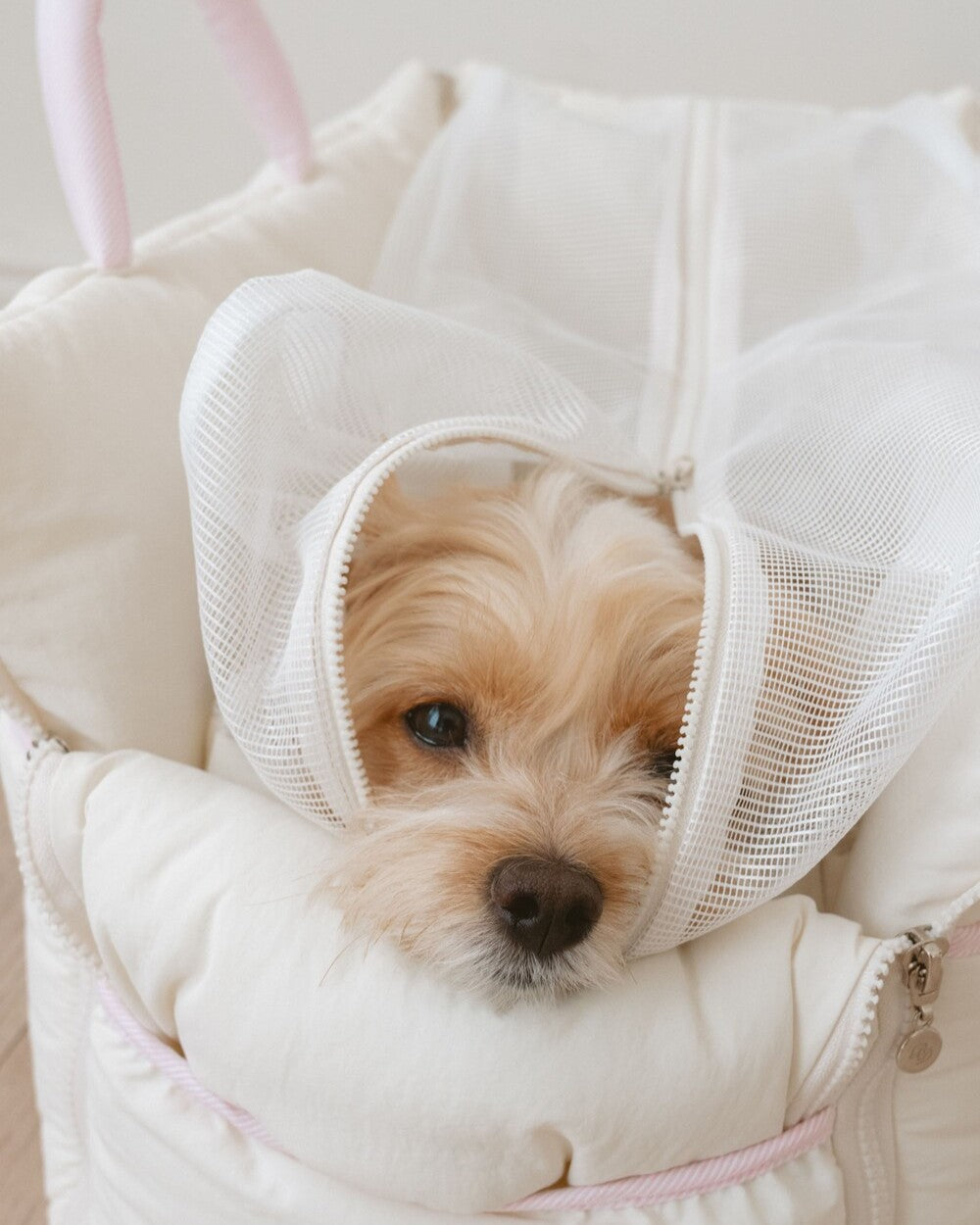 【予約】cuddle_mesh bag（B.bed.de専用飛び出し防止ネット）