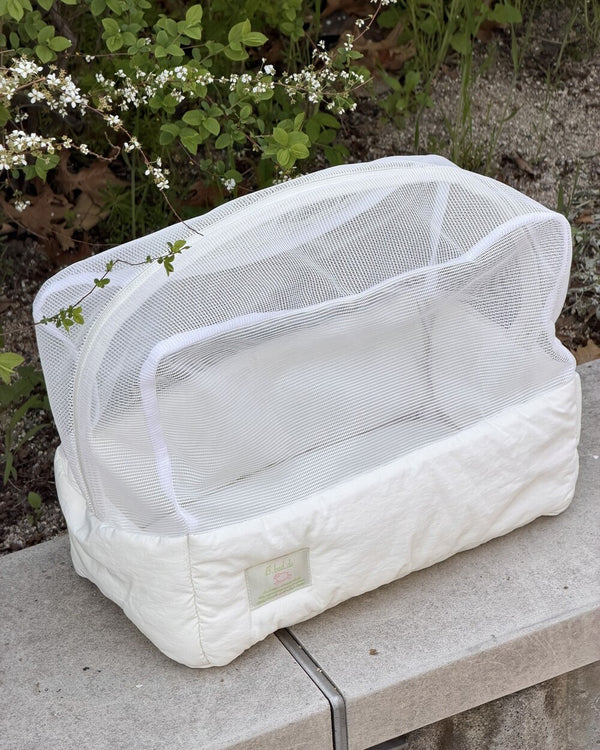 【予約】cuddle_mesh bag（B.bed.de専用飛び出し防止ネット）