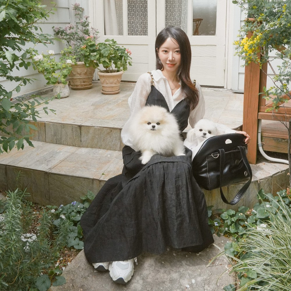 【予約】[Black Line] Pogny Atto Bag（クッション＋クロスストラップ付属）