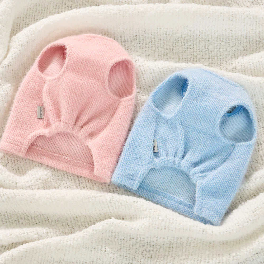 【予約】ツイード リボン ニット