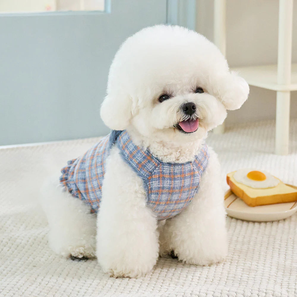 【予約】ウィークエンド チェック ワンピース