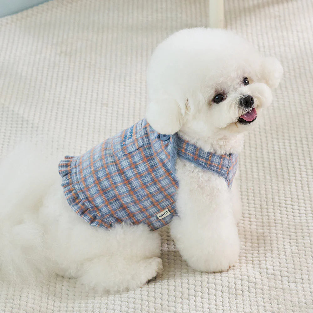 【予約】ウィークエンド チェック ワンピース