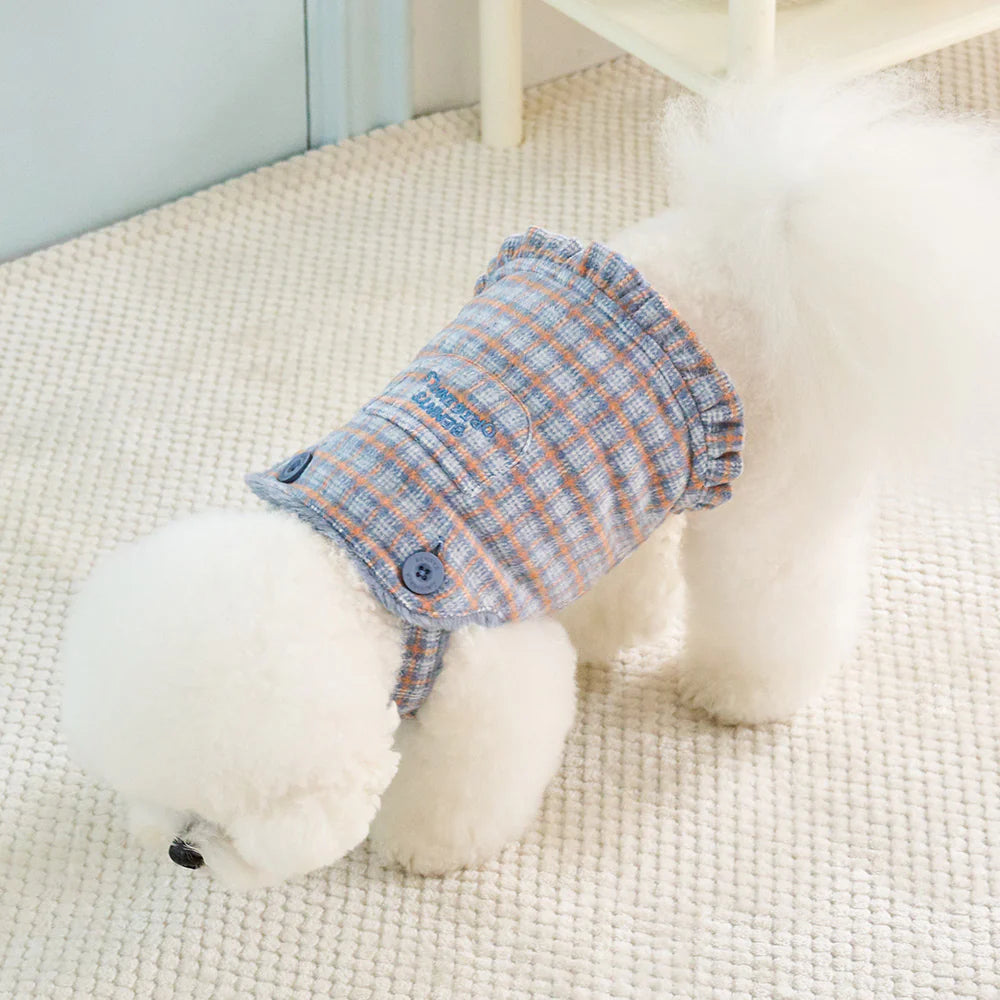 【予約】ウィークエンド チェック ワンピース