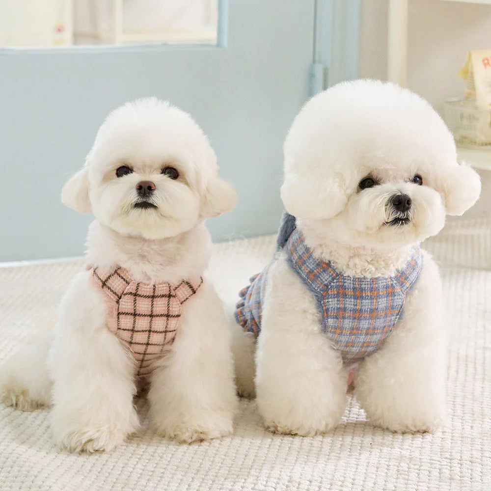 【予約】ウィークエンド チェック ワンピース