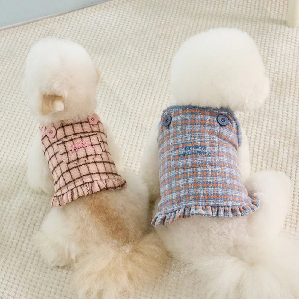 【予約】ウィークエンド チェック ワンピース