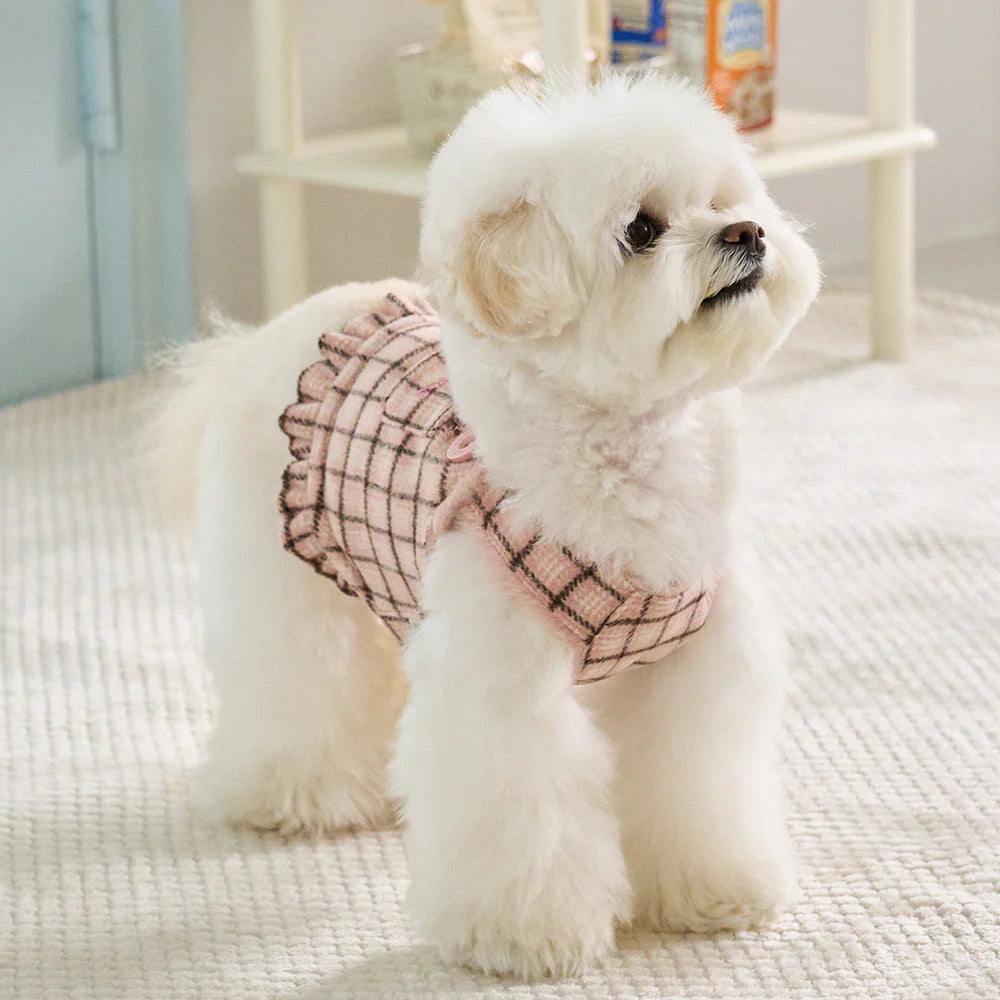 【予約】ウィークエンド チェック ワンピース