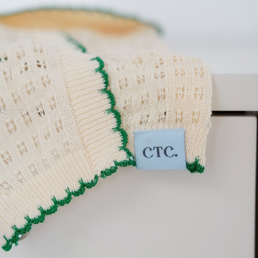 【一部即納】Cool Air Crochet Knit