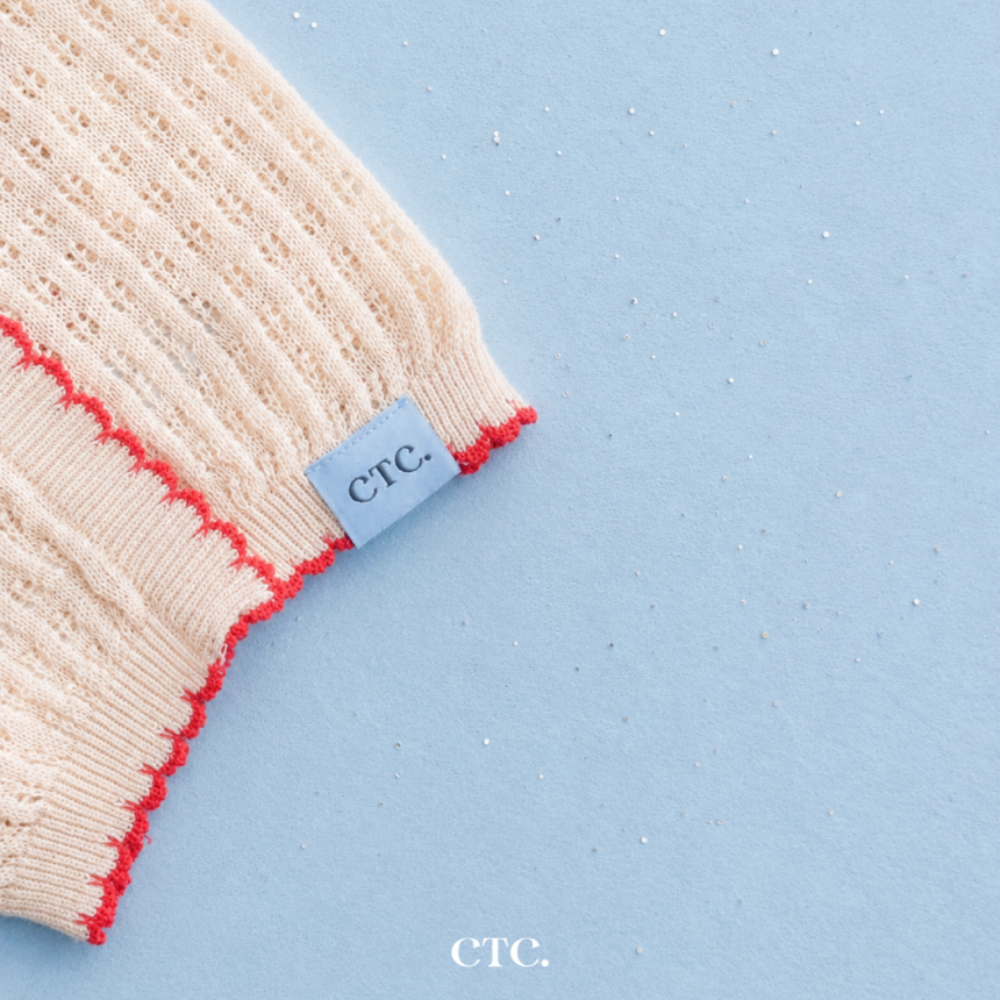 【一部即納】Cool Air Crochet Knit