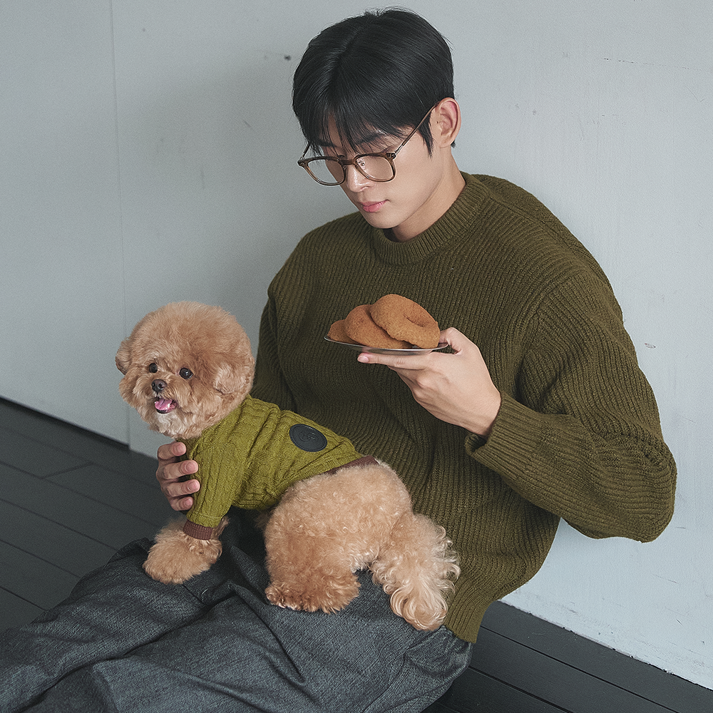 【予約】Soft Cable Pullover (2 color)