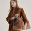 【予約】Teddy Shearing Boucle Bag（キャメル）