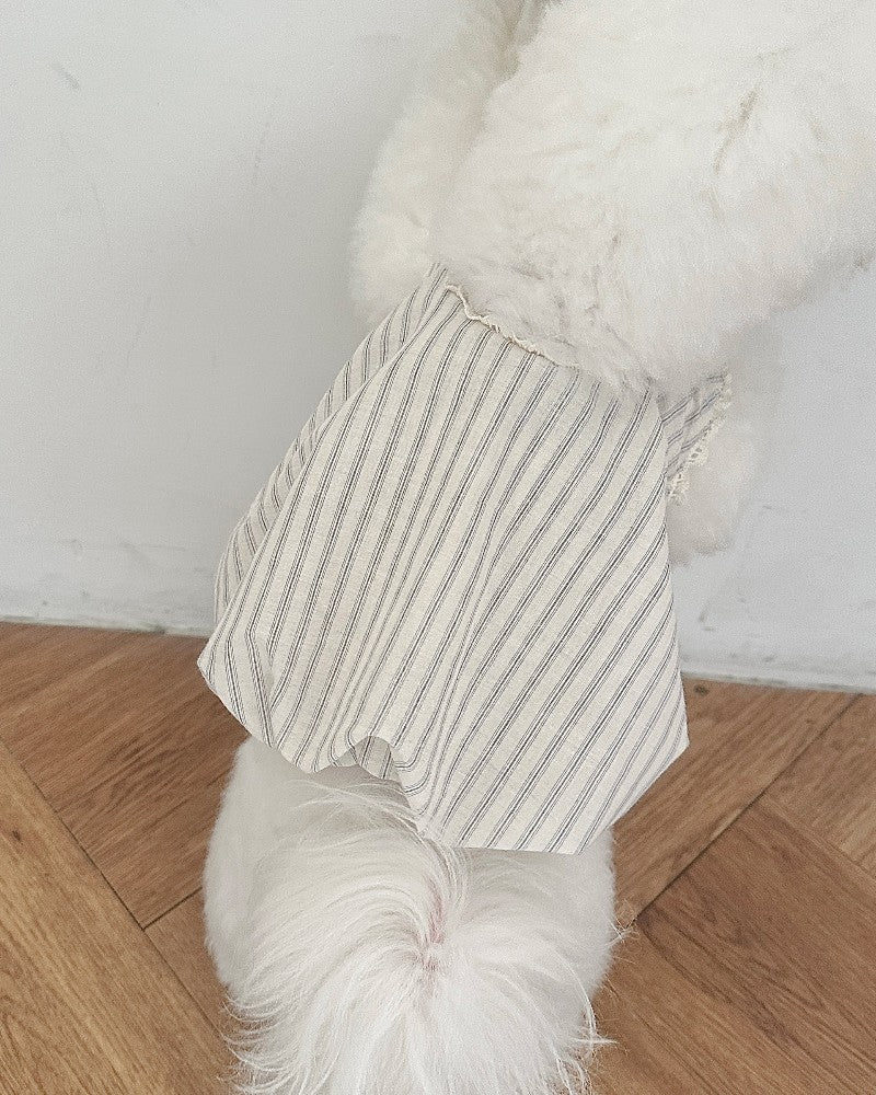 【予約】Stripe Balloon Vest
